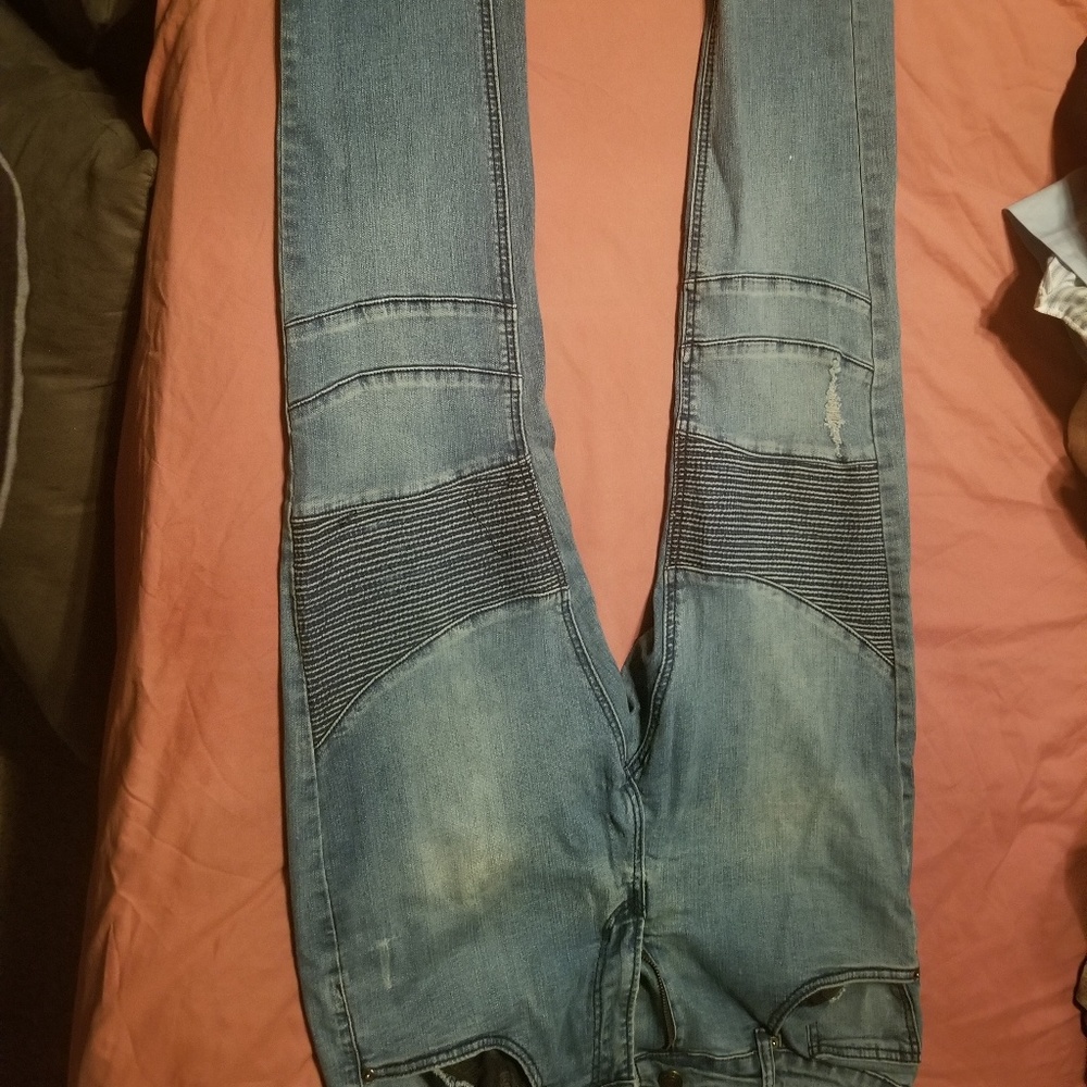 Young & Reckless Moto Denim Jeans